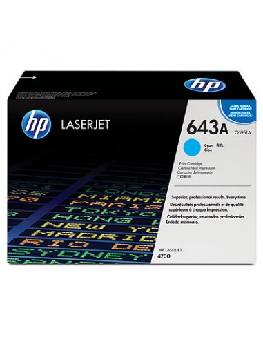 Toner HP LASERJET 4700 Cian