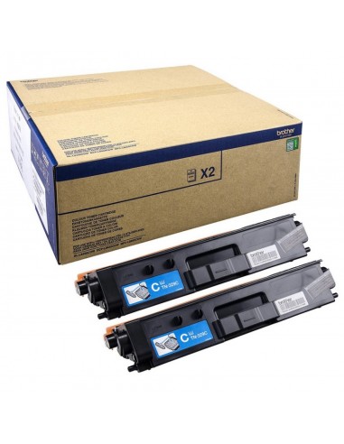 Toner BROTHER HL-L8350CDW Cian (Pack 2 Unidades)