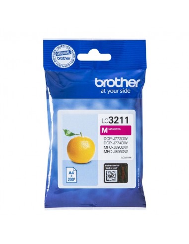 Cartucho de Tinta BROTHER DCP-J572DW Magenta