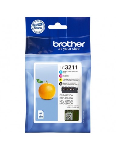 Cartucho de Tinta BROTHER MFC-J491DW Pack 4 Colores