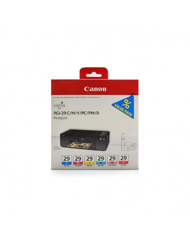 Cartucho de Tinta CANON PIXMA PRO-1 Pack 6 Colores