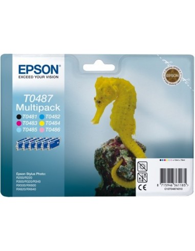 Cartucho de Tinta EPSON STYLUS PHOTO RX600 Multipack 6 Colores