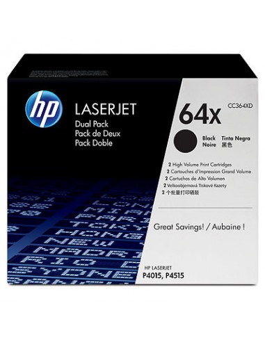 Toner HP LASERJET P4515 Negro (Pack 2)