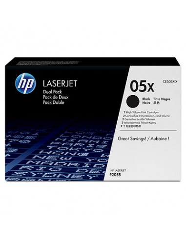 Toner HP LASERJET 2055DN Negro (Pack 2 Unidades)