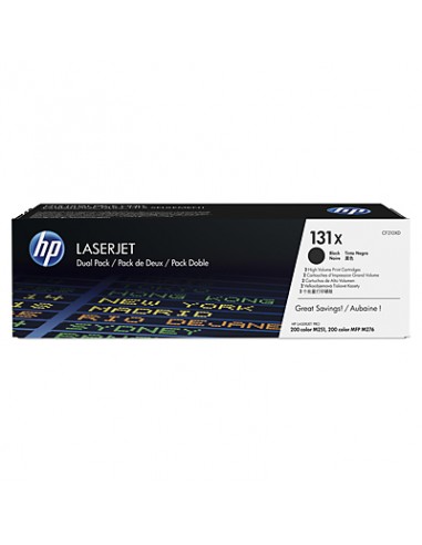 Toner HP LASERJET PRO 200M 276 Negro (Pack 2 Unidades)