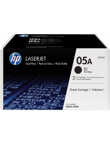 Toner HP LASERJET P2035 Negro (Pack 2 Unidades)