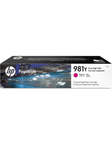 Cartucho de Tinta HP PAGEWIDE 981Y Magenta