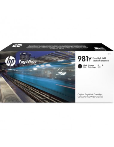 Cartucho de Tinta HP PAGEWIDE 981Y Negro