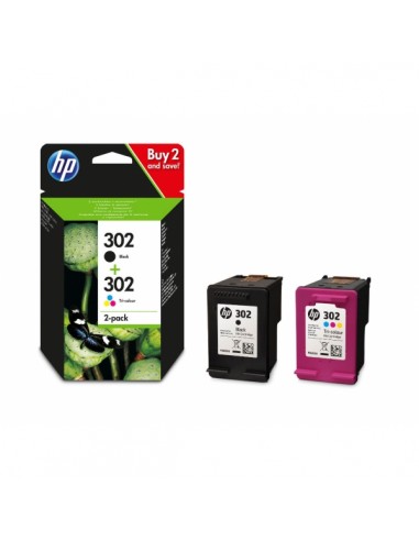 Cartucho de Tinta HP OFFICEJET 3830 Pack Negro + Color