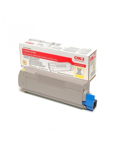 Toner OKI C5900 Amarillo