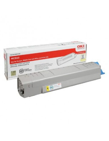 Toner OKI MC860 Amarillo