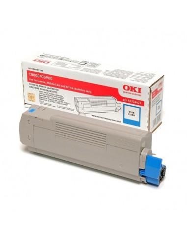 Toner OKI C5900 Cian