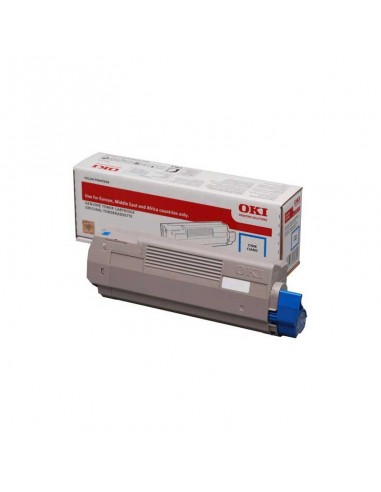 Toner OKI C823 Cian