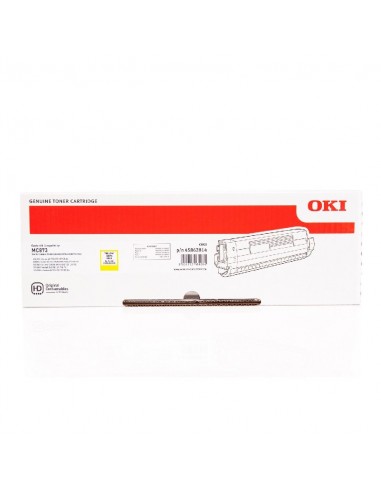 Toner OKI MC873 Amarillo