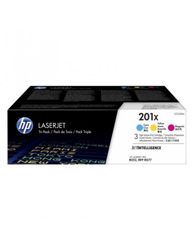 Toner HP LASERJET PRO M252N CMY (Pack Cian, Magenta, Amarillo)