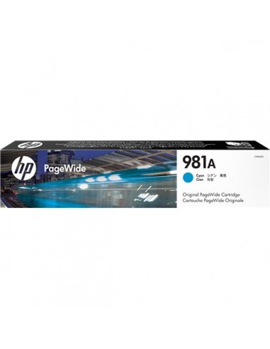 Cartucho de Tinta HP PAGEWIDE 981A Cian