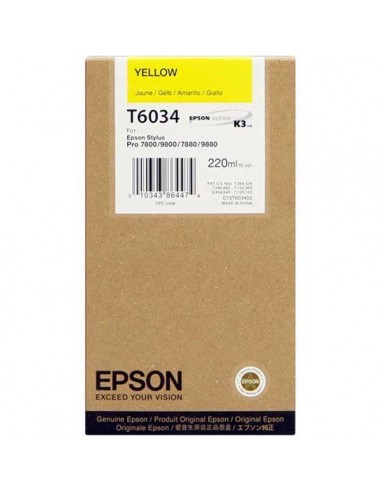 Cartucho de Tinta EPSON GF STYLUS PHOTO 9880 Amarillo