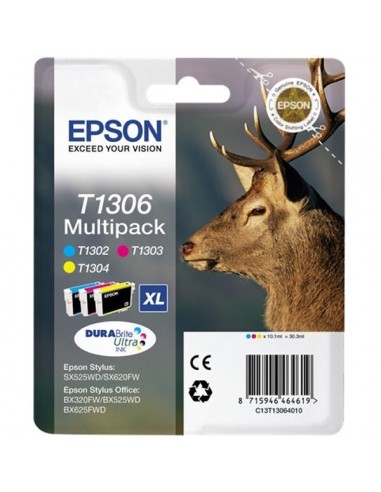 Cartucho de Tinta EPSON STYLUS SX525WD CMY Color Multipack