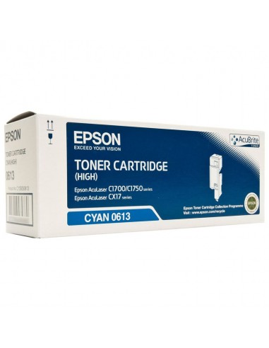 Toner EPSON ACULASER CX17 Cian