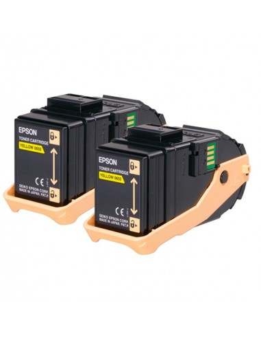 Toner EPSON ACULASER C9300 Amarillo (Pack 2 Unidades)