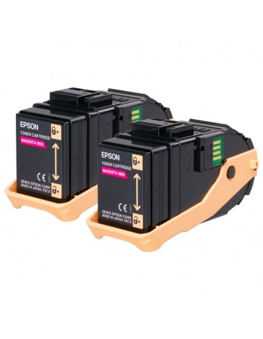 Toner EPSON ACULASER C9300 Magenta (Pack 2 Unidades)