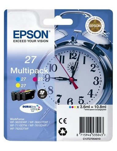 Cartucho de Tinta EPSON WORKFORCE WF3000 Multipack 3 Colores CMY