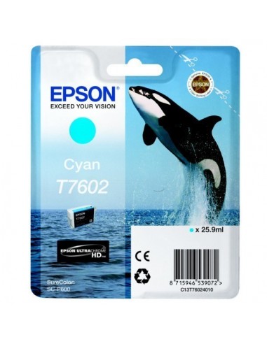 Cartucho de Tinta EPSON SURECOLOR SC-P600 Cian