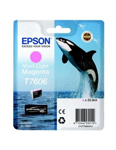 Cartucho de Tinta EPSON SURECOLOR SC-P600 Magenta Claro Vivo