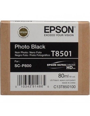 Cartucho de Tinta EPSON SURECOLOR SC-P800 Negro Fotográfico