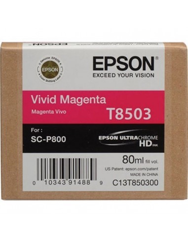 Cartucho de Tinta EPSON SURECOLOR SC-P800 Magenta Vivo