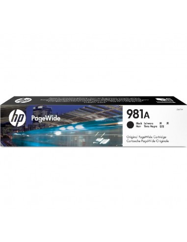 Cartucho de Tinta HP PAGEWIDE 981A Negro