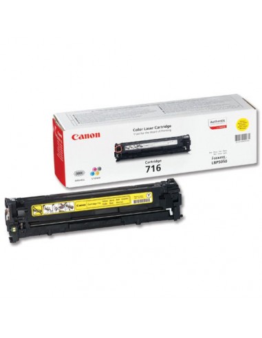 Toner CANON I-SENSYS LBP5050 Amarillo