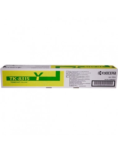 Toner KYOCERA TASKALFA 2550CI Amarillo