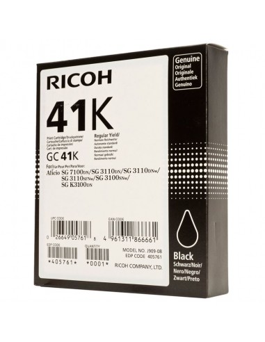 Cartucho de Tinta RICOH AFICIO SG K3100DN Negro