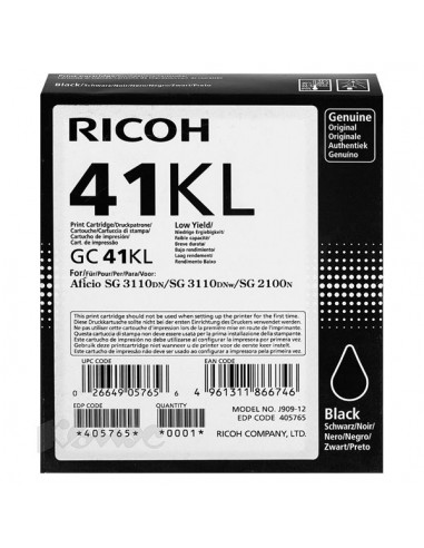 Cartucho de Tinta RICOH AFICIO SG 2100N Negro