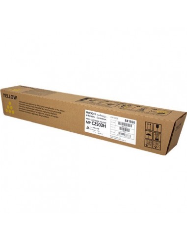 Toner RICOH AFICIO MP C2503ZSP Amarillo