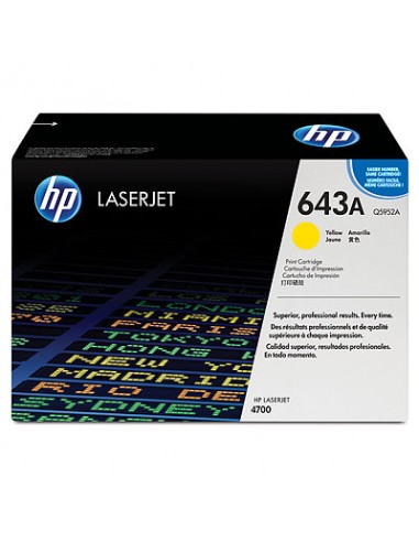 Toner HP LASERJET 4700 Amarillo