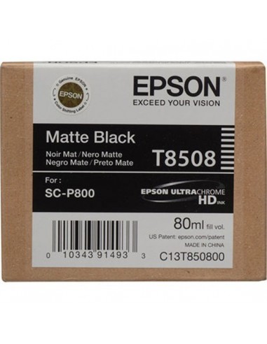 Cartucho de Tinta EPSON SURECOLOR SC-P800 Negro Mate