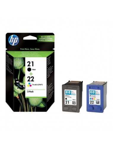 Cartucho de Tinta HP DESKJET 3940 Negro y Color 2-Pack