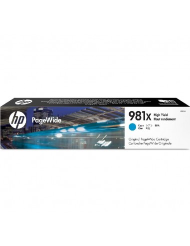 Cartucho de Tinta HP PAGEWIDE ENTERPRISE MFP 586 Cian