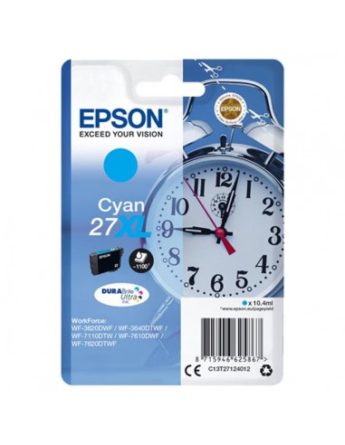 Cartucho de Tinta EPSON WORKFORCE WF7000 Cian XL