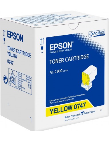 Toner EPSON WORKFORCE AL-C300 Amarillo