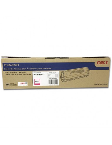 Toner OKI 8432WT Magenta