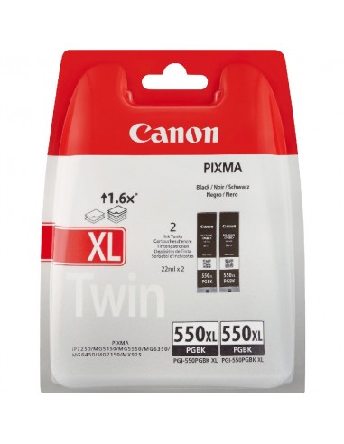 Cartucho de Tinta CANON PIXMA MG5450 Negro (Pack 2 Unidades)