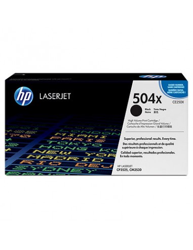 Toner HP LASERJET CP3525 Negro