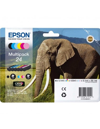 Cartucho de Tinta EPSON CLARIA PHOTO HD Multipack 6 Colores