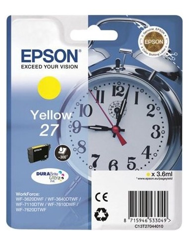 Cartucho de Tinta EPSON WORKFORCE WF3000 Amarillo