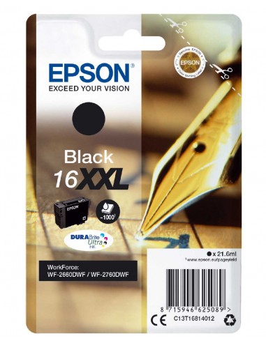 Cartucho de Tinta EPSON WORKFORCE 2660DWF Negro XXL