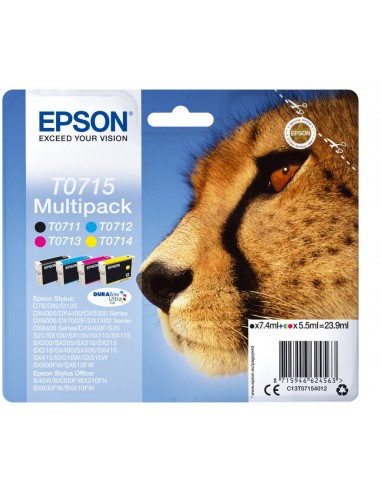 Cartucho de Tinta EPSON STYLUS D120 Pack 4 Colores