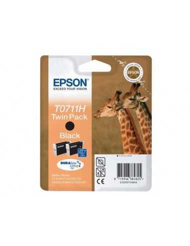 Cartucho de Tinta EPSON STYLUS DX7400 Negro (pack 2 Unidades)